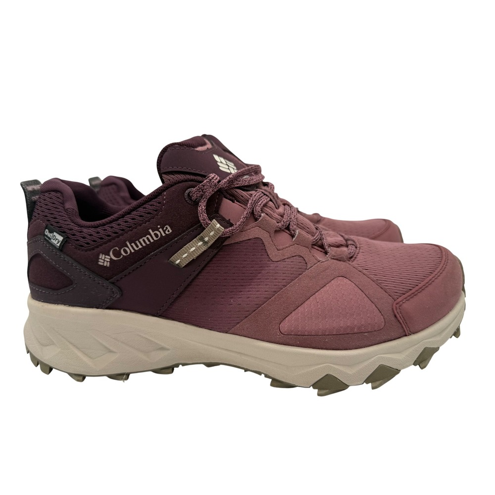Columbia Peakfreak II OutDry Hiking Shoes Womens 11 Purple Excellent Waterproof